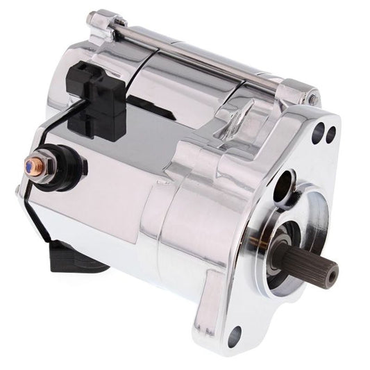 Starter Motor CHROM HARLEY-DAVIDSON ELECTRA GLIDE / ROAD KING / SOFTAIL / DYNA (SEE ADDITIONAL DESCRIPTION), All Balls