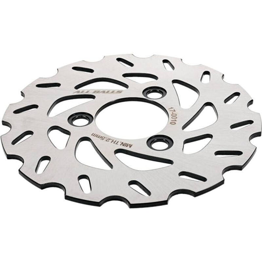 Brake Disc (Rotor) Front ARCTIC CAT 400 DVX '04-'08, KAWASAKI KFX 400 '03-'06, SUZUKI LT-500R '87-'90, LT-Z 250 '04-'09, LT-Z 400 '03-'14 (170X48X3MM) (3X10MM), All Balls