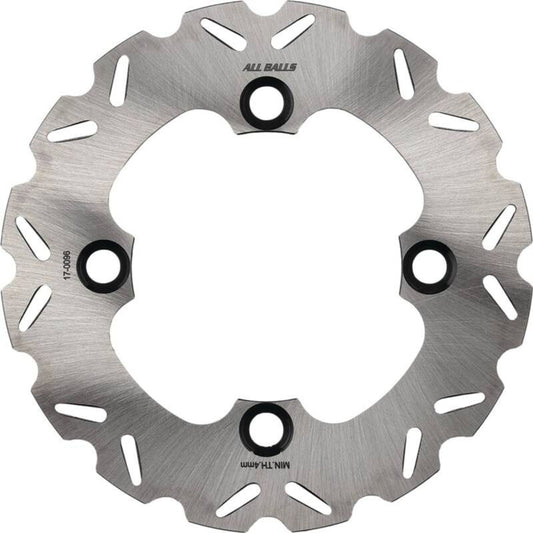 Brake Disc (Rotor) Front POLARIS BRUTUS DIESEL 900 '13-14, GENERAL 1000 '16-20, RANGER 800 '10-14 / 500 '09-11 / 1000 '17-19, RANGER 900 DIESEL '11-14, RZR 570 '14-18, RZR 4 800 '10-14, RZR X4 1000 '16-18 (228X114X4,5MM) (4X14,3MM), All Balls