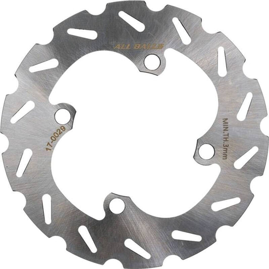Brake Disc (Rotor) Rear YAMAHA YXR 700 RHINO FI '08-'13 VIKING 700 '14-'16 (184X86X3,5MM) (4X10,5MM), All Balls
