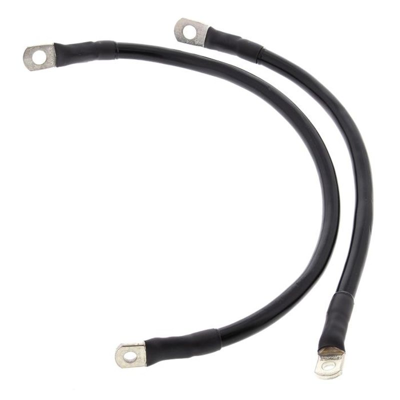 Battery Cable Kit (Length 30CM, 40,5CM, Transparent) HARLEY FXLR LOW RIDER CUSTOM '89-'94, FXR SUPER GLIDE '89-'94, FXRS CONV LOW RIDER '89-'92, FXRS LOW RIDER '89-'92, All Balls