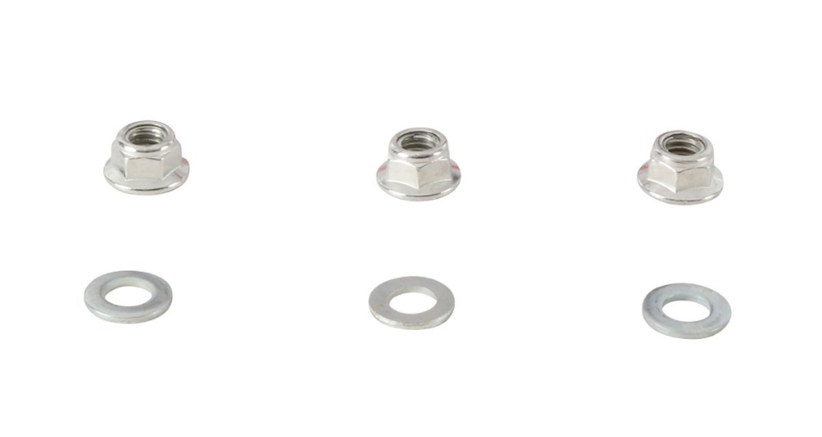 Wheel Nut Kit Front / TYLNGO M8 X 1,25 KAWASAKI KFX50 03-06, SUZUKI LT-Z50 06-18, All Balls