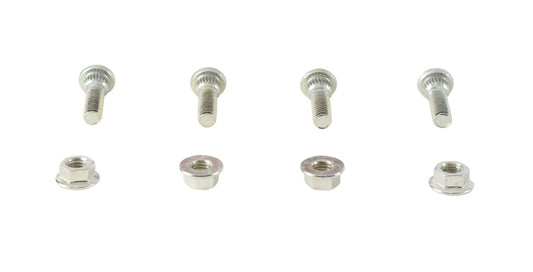 Wheel Stud and Nut Kit Front M8 X 1,25 YAMAHA YFM50 RAPTOR 07-08, YFM80 GRIZZLY 05-08, YFM80 RAPTOR 02-08, Rear YAMAHA YFM50 RAPTOR 04-08, All Balls