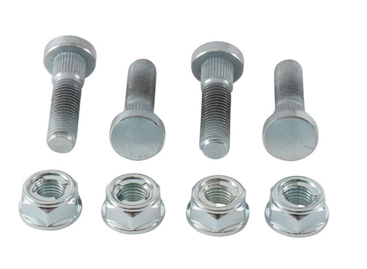 Wheel Stud and Nut Kit FRONT / REAR KAWASAKI MULE 600/610 - SEE ADDITIONAL DESCRIPTION, All Balls