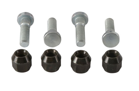 Wheel Stud and Nut Kit FRONT / REAR M10 X 1,25 KAWASAKI KVF650 I BRUTE FORCE 06-13, KVF750 BRUTE FORCE 05-07, All Balls