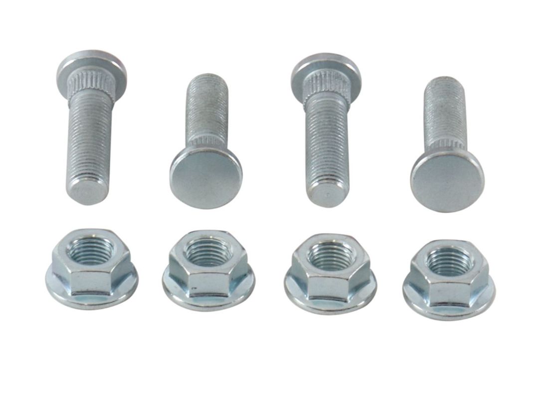 Wheel Stud and Nut Kit FRONT / REAR M10 X INCH THREAD 24G 3/16" POLARIS HAWKEYE/SPORTSMAN/HO/ACE - SEE ADDITIONAL DESCRIPTION, All Balls