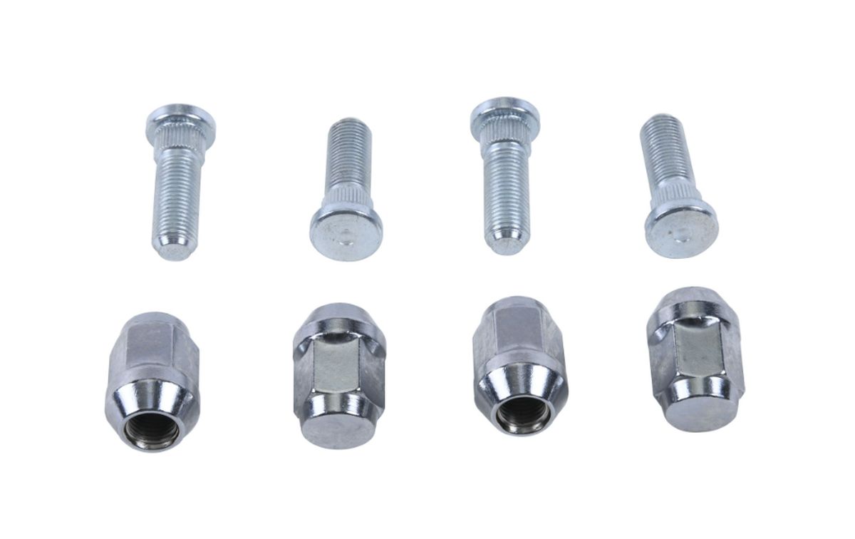 Wheel Stud and Nut Kit FRONT / REAR M12 X 1,25 YAMAHA VIKING/WOLVERINE/YXZ1000 - SEE ADDITIONAL DESCRIPTION, All Balls