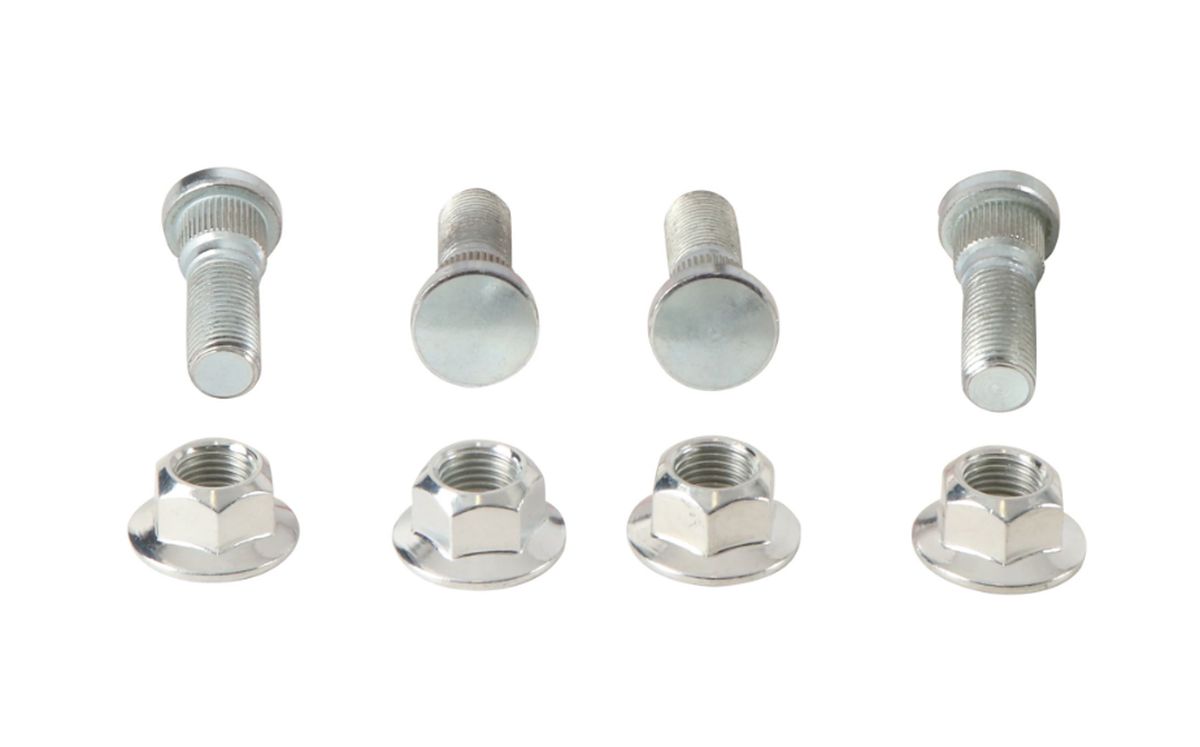 Wheel Stud and Nut Kit FRONT / REAR M12 X 1,25 KAWASAKI MULE/TERYX - SEE ADDITIONAL DESCRIPTION, All Balls