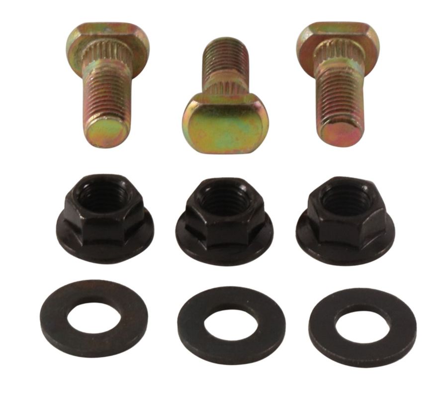 Wheel Stud and Nut Kit FRONT / REAR M10X 1,25 SUZUKI LT-80 87-06, LT-Z 90 QUADSPORT 07-17 - SEE ADDITIONAL DESCRIPTION, All Balls
