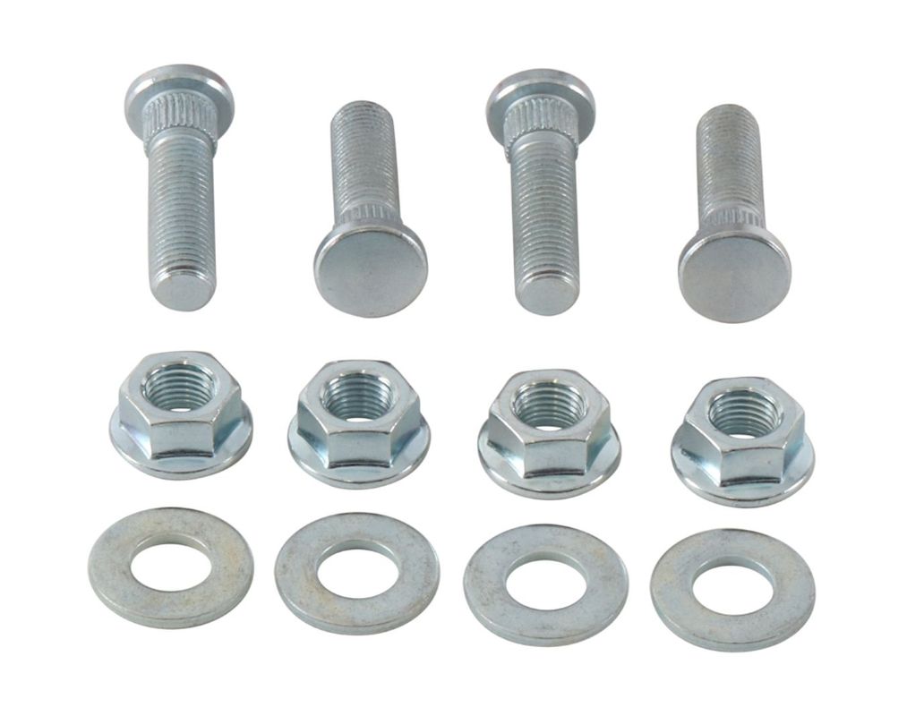 Wheel Stud and Nut Kit FRONT / REAR M10 X INCH THREAD 24G 3/16" POLARIS RANGER 325/500/570/700/900 - SEE ADDITIONAL DESCRIPTION, All Balls
