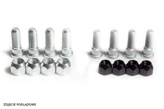Wheel Stud and Nut Kit FRONT / REAR M10 X 1,25 KAWASAKI KFX 80 03-06 - SEE ADDITIONAL DESCRIPTION, All Balls