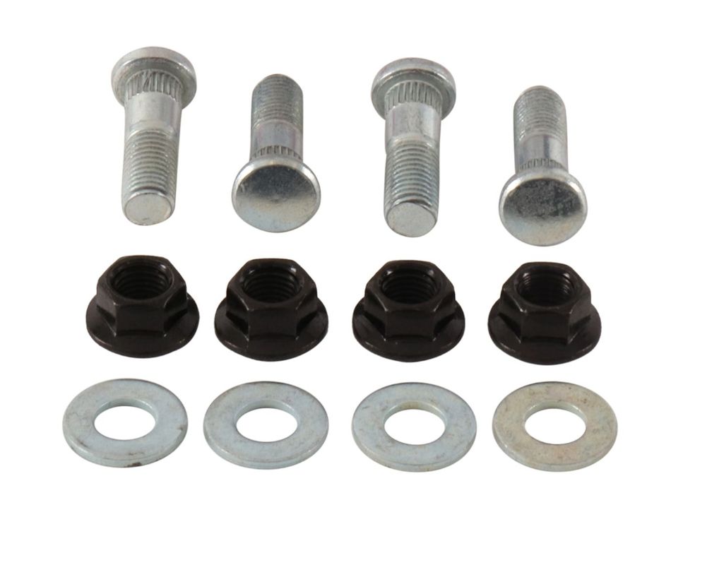 Wheel Stud and Nut Kit FRONT / REAR M10 X 1,25 SUZUKI LT/LT-F/4WD 250 QUAD RUNNER - PATRZ OPIS DOADKOWY, All Balls