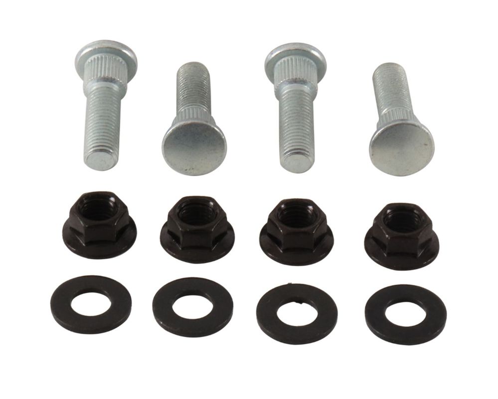 Wheel Stud and Nut Kit FRONT / REAR M10 x 1,25 YAMAHA RAPTOR 350/660, BLASTER 200, BANSHEE 350 - SEE ADDITIONAL DESCRIPTION, All Balls