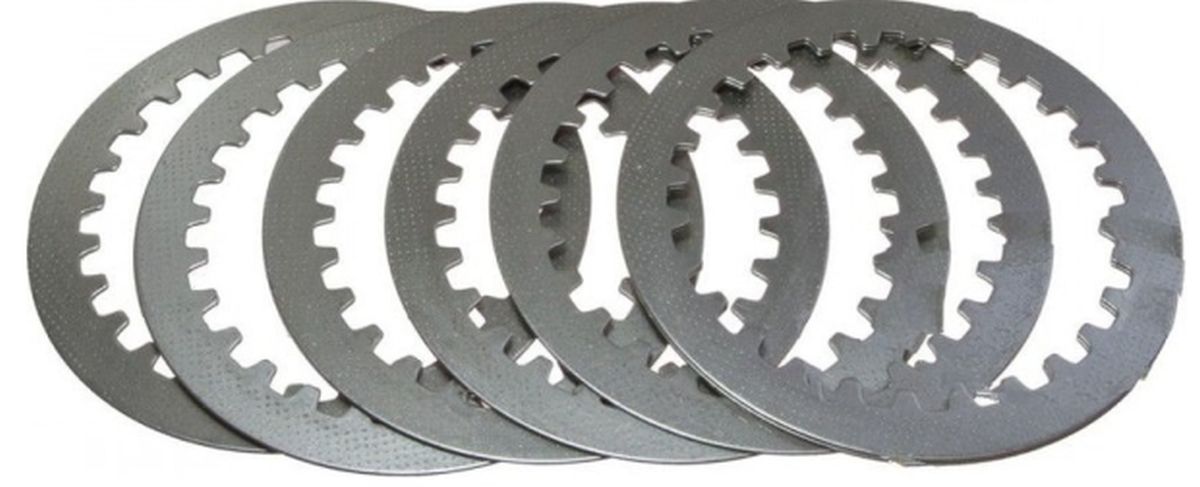 Steel Clutch Plates Kit GAS GAS EXF 250/300 '21-'22, MCF 250 '21-'22, HUSQVARNA FC 250/300 '16-'22 (KTM ENGINE), FX 350 '19-'22, KTM SXF 250/350 '16-'22, XCF 250/350 '16-'20, Athena