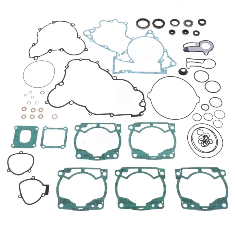 Gasket set (without Oil Seals) KTM EXC 250/300 '17-'23, SX/XC 250 '17-'22, XC 300 '17-'22, XC-W 250/300 '17-'23, GAS GAS EC 250/300 '21-'23, EX 300 '21-'23, HUSQVARNA TE 250/300 '17-'23, TX 300/TC 250 '17-'22, Athena