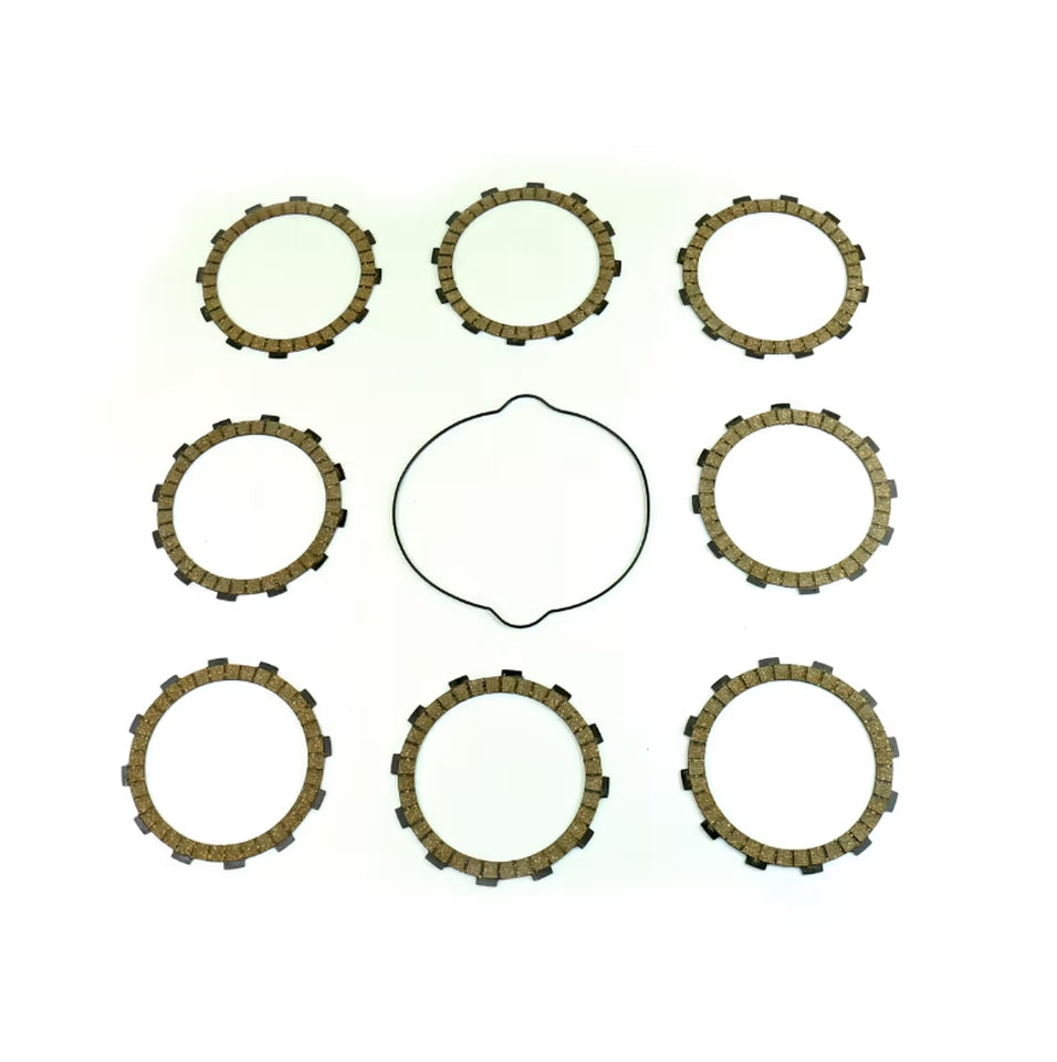 Clutch Plates With Clutch Cover Gasket HUSQVARNA TE 250/300 '14-'16, KTM EXC/SX 250/300 '13-'16, KTM XC 250/300 '13-'16, Athena