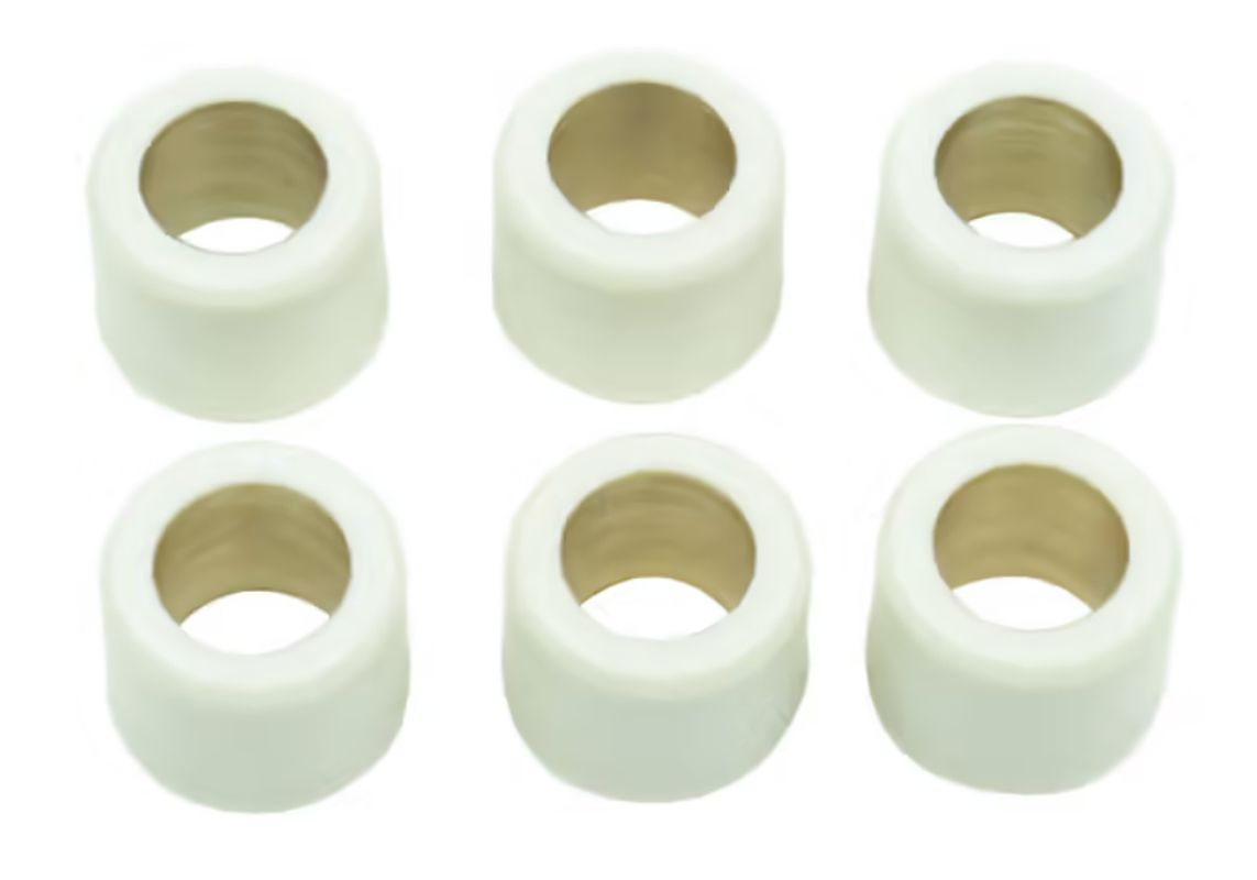 variator roller weights 6 pcs. 16X13 MM 8,5 GR. YAMAHA YQ/YW/YN/YM/JOG/YH/BWS 50, SUZUKI UX/UF/AY/AP/AH 50, PIAGGIO ZIP/LIBERTY 50, PEUGEOT ELYSEO/LOOXOR 50, KYMCO DJ/DINK 50, Athena