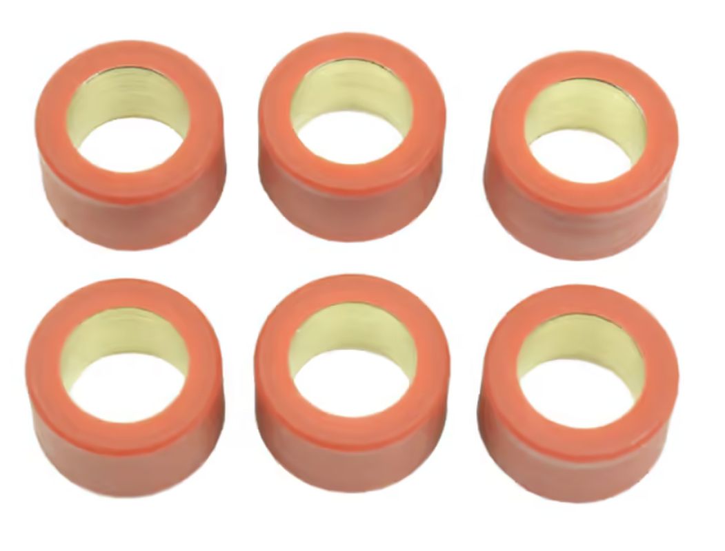 variator roller weights 6 pcs. 20X12 MM 9 GR. APRILIA LEONARDO 250, KYMCO BW 125, YAMAHA XC / XQ / XN 125 / 150, YP 125 / 150 / 250 MAJESTY, Athena