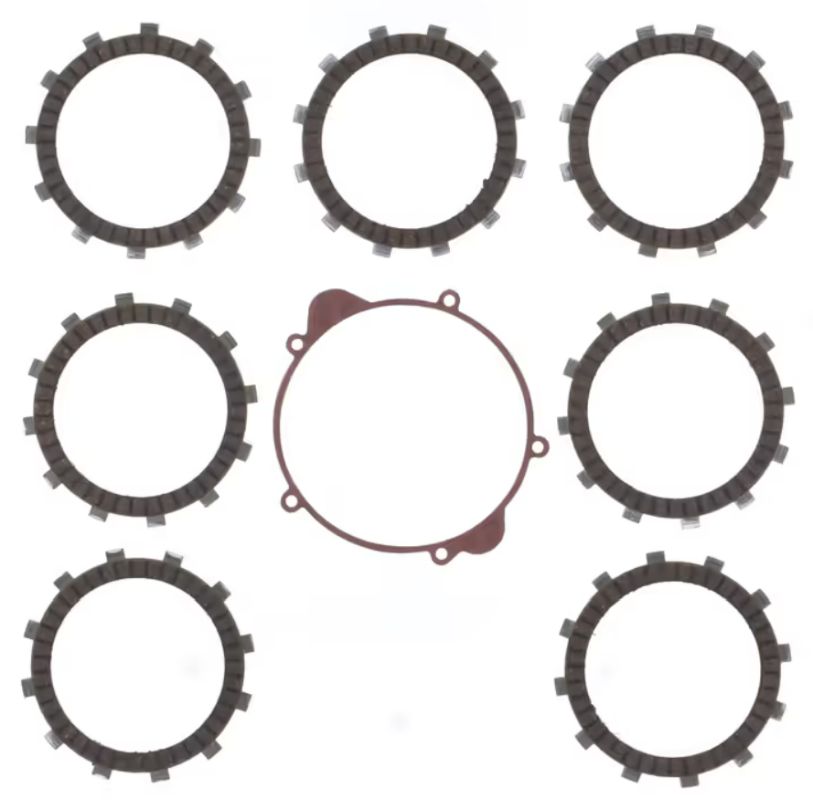 Clutch Plates With Clutch Cover Gasket HUSQVARNA TC 85 '14-'17, KTM SX 105 '04-'11, SX 85 '03-'17, XC 105 '08-'10, XC 85 '07-'09, Athena