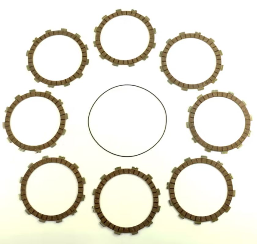 Clutch Plates With Clutch Cover Gasket HONDA CRE 250 '02-'07, CRM 250R '98-'01, CR 250R '95-'07, CR 500R '90-'01, Athena
