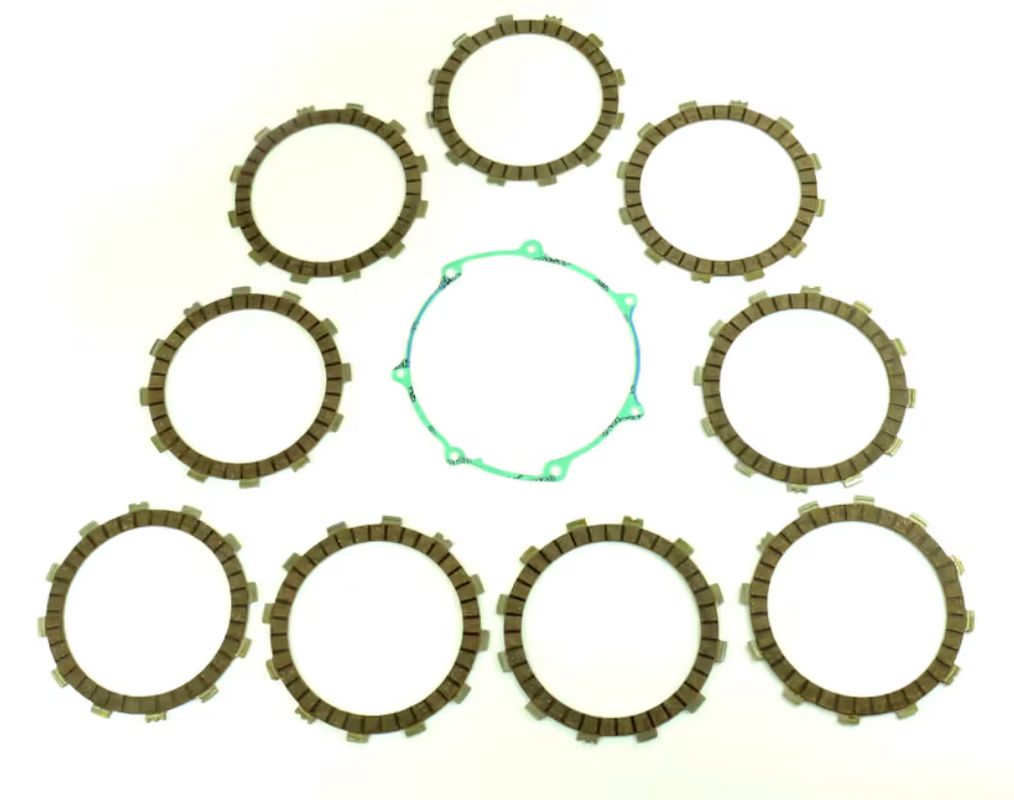 Clutch Plates With Clutch Cover Gasket YAMAHA WR 450F '04, YZ 450F '03-'06, Athena