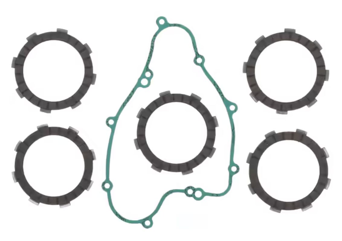 Clutch Plates With Clutch Cover Gasket KAWASAKI KX 65 '00-'20, Athena