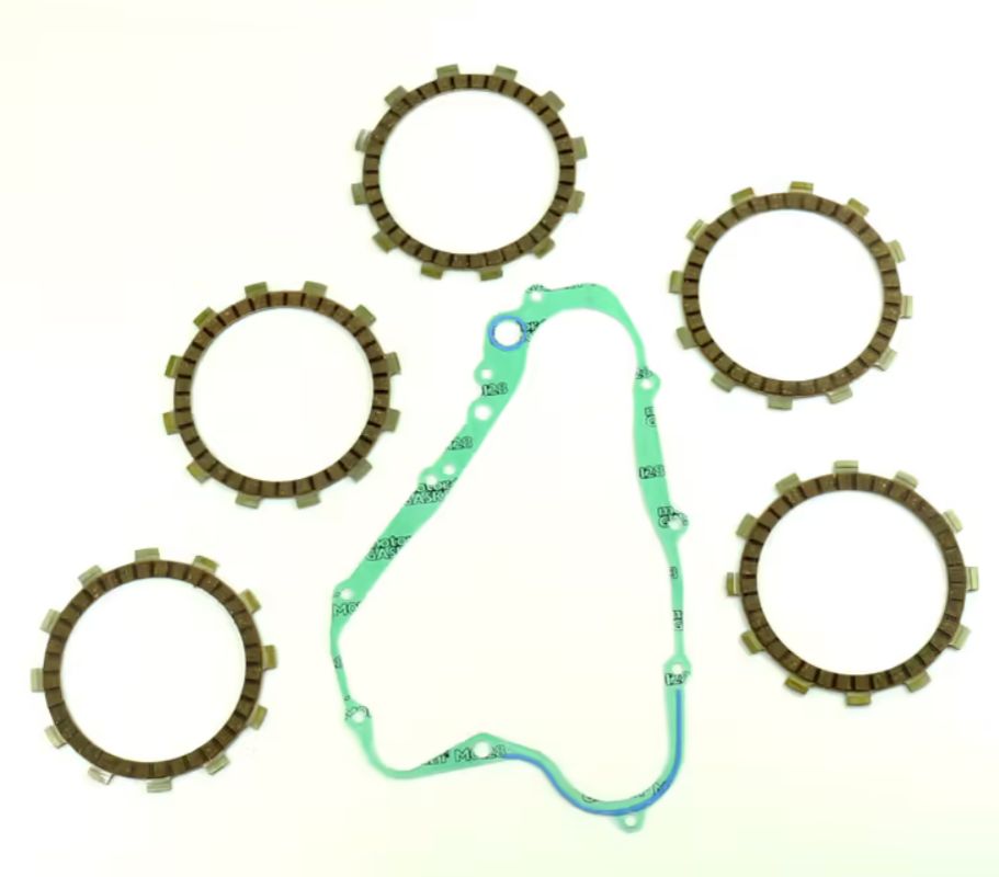 Clutch Plates With Clutch Cover Gasket SUZUKI RM 80 '89-'01, RM 85 '02-'22, Athena