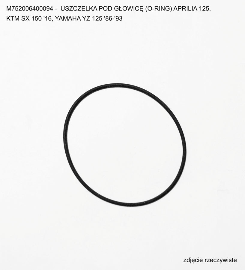 Cylinder head gasket (O-RING) APRILIA 125, KTM SX 150 '16, YAMAHA YZ 125 '86-'93, Athena