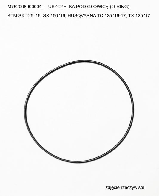 Cylinder head gasket (O-RING) KTM SX 125 '16-'24, SX 150 '16-'22, HUSQVARNA TC 125 '16-24, TX 125 '17-'19, TE 125 '17-'24, Athena