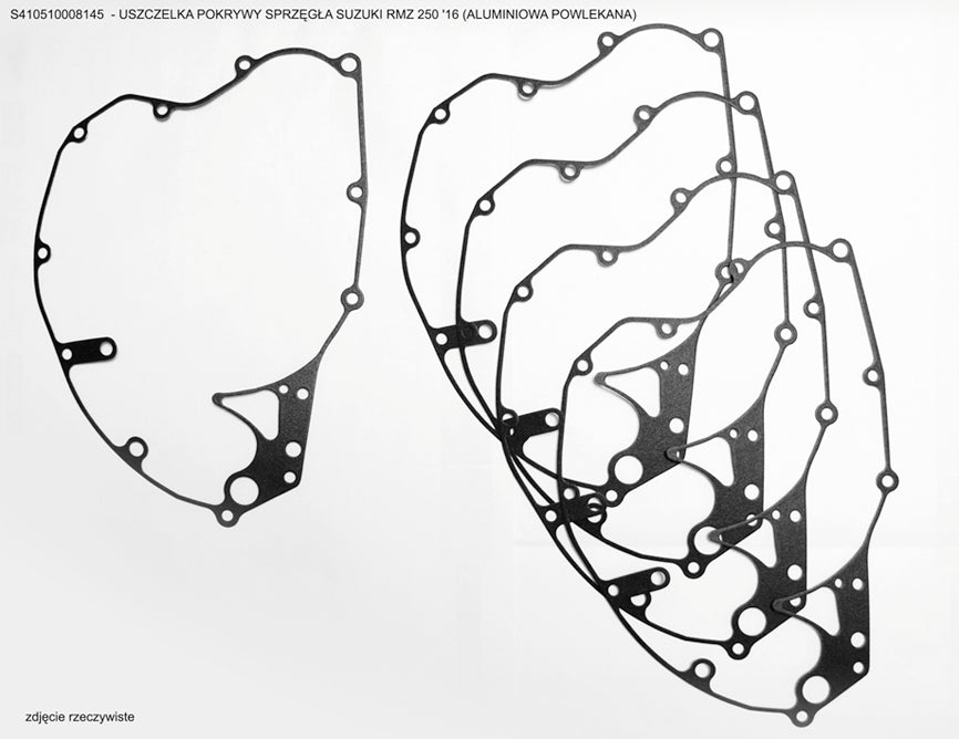 Clutch cover gasket SUZUKI RMZ 250 '16-'22 ( ALUMINIOWA POWLEKANA ), Athena