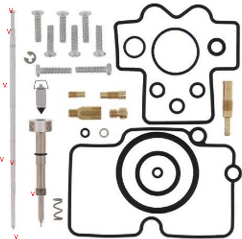 CARBURETOR REPAIR KIT HONDA CRF 250R '09, (26-1235), Bearing WorX