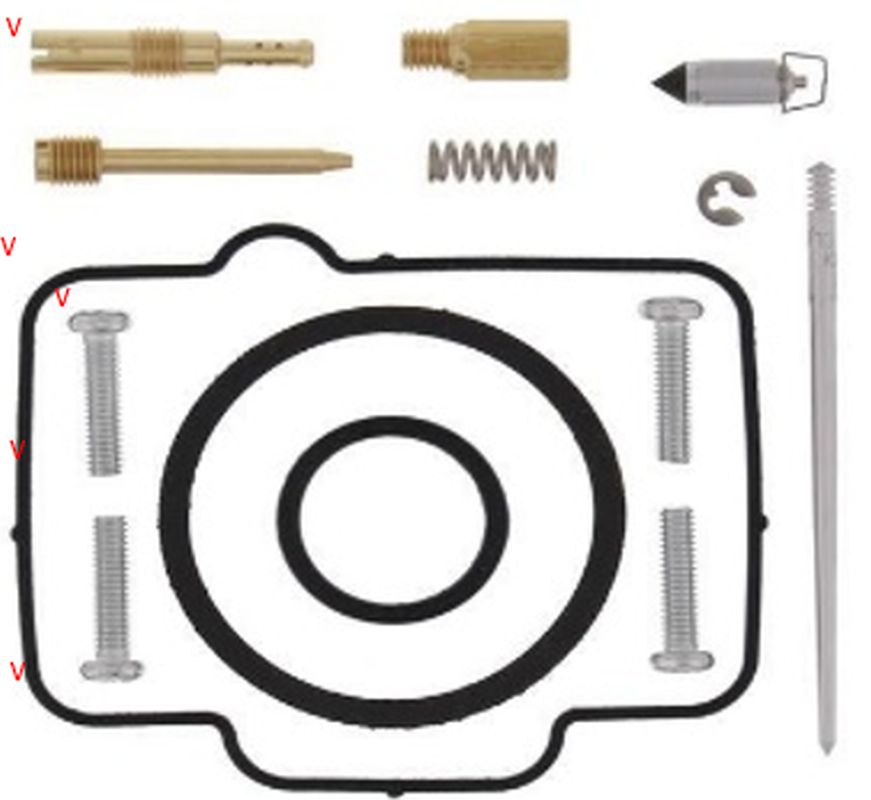 CARBURETOR REPAIR KIT HONDA CR 250R '99, (26-1167), Bearing WorX