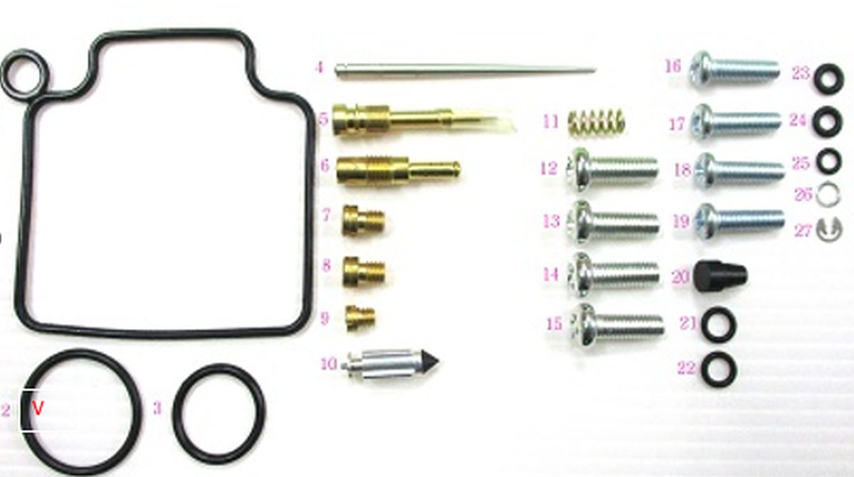 CARBURETOR REPAIR KIT HONDA TRX 500 '05-'14 (26-1248), Bearing WorX
