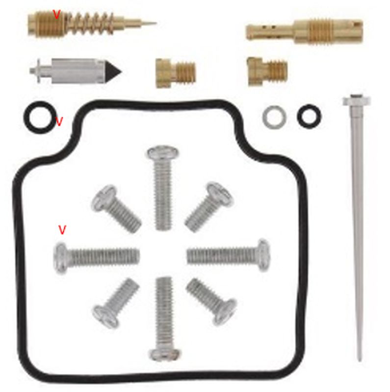CARBURETOR REPAIR KIT HONDA XR 650L '93-'22 (26-1156), Bearing WorX