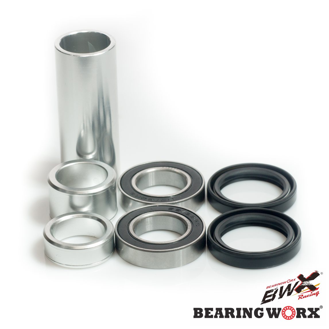 FRONT WHEEL BEARINGS WITH SEALS AND BUSHINGS SUZUKI RMZ 250 07-16, RMZ 450 05-16, YAMAHA YZF 250 14-18, YZF 450 14-18 (25-1482), Bearing WorX