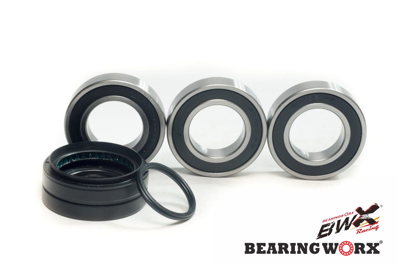 REAR WHEEL BEARINGS WITH SEALS HONDA TRX 250 RECON 97-01, TRX 250TE RECON 02-17, TRX 250TM RECON 02-17, SPORTRAX 01-19 (25-1034), Bearing WorX