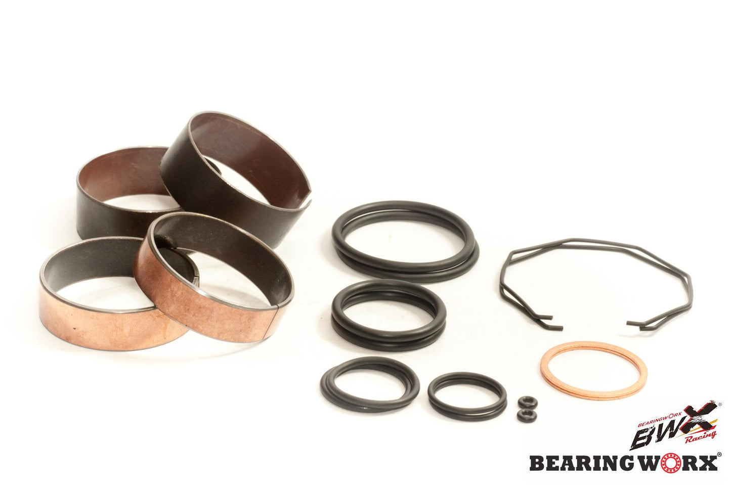 FRONT SUSPENSION BUSHING SET (BEARINGS) KAWASAKI KX 125 '04-'05, KX 250 '04-'07, KXF 250 '04-'05 (38-6067), Bearing WorX