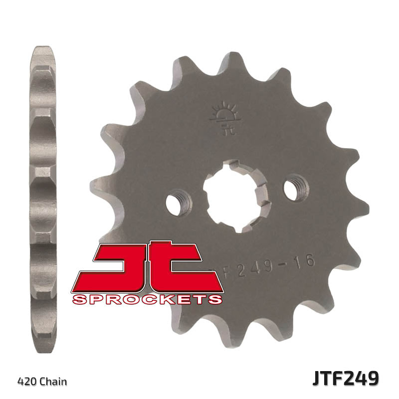 Front Sprocket 270 14 SUZUKI DRZ 110 '03-'05, HONDA ANF (27014JT) (Chain. 420), JT Sprockets