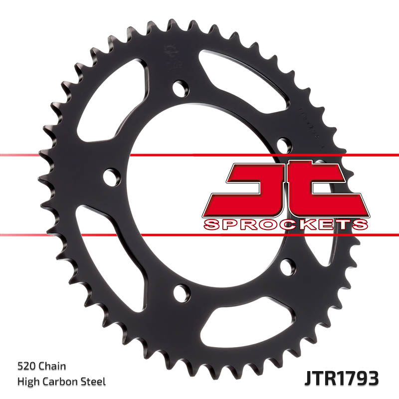 Rear Sprocket 4397 43 TRIUMPH 865 BONEVILLE/THRUXTON '15-'16, SCRAMBLER '16-'17 (439743JT) (Chain. 520), JT Sprockets