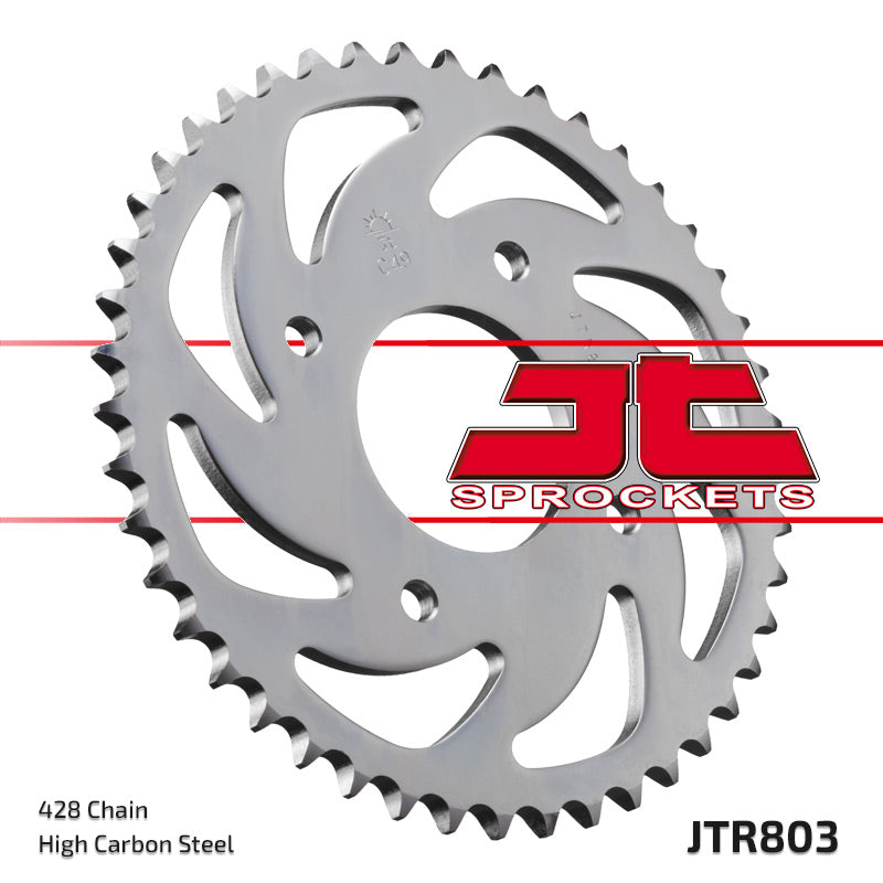 Rear Sprocket 4669 45 SUZUKI GSXR 125 17-18, GSX 125 S 17-18 (JTR803.45)* (Chain. 428) ( SCREW HOLE 8,5MM ), JT Sprockets