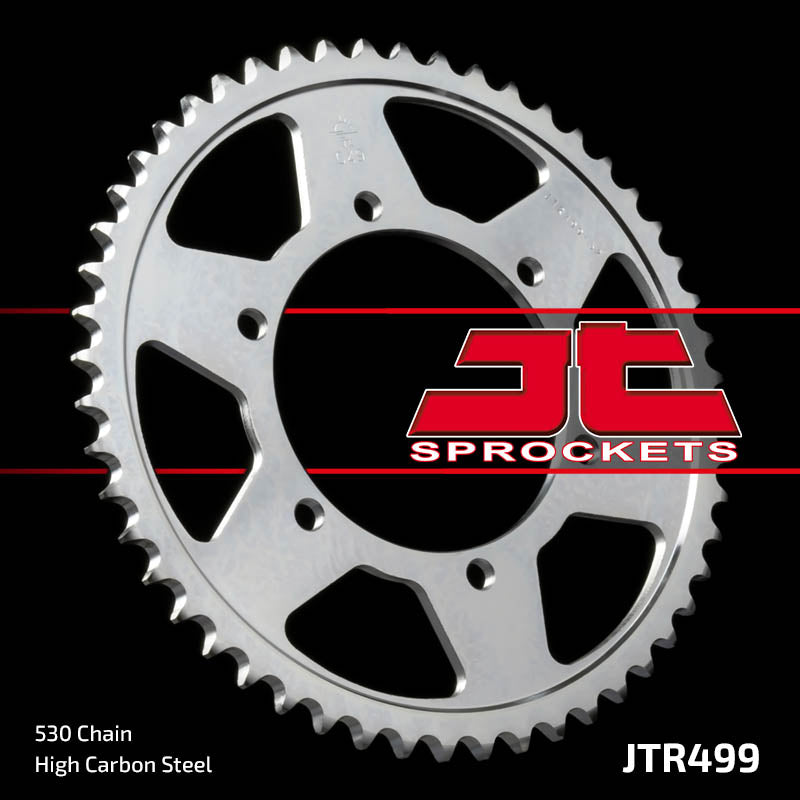 Rear Sprocket 498 49 SUZUKI GSXR 1300 (99-07) (48949JT) (Chain. 530), JT Sprockets