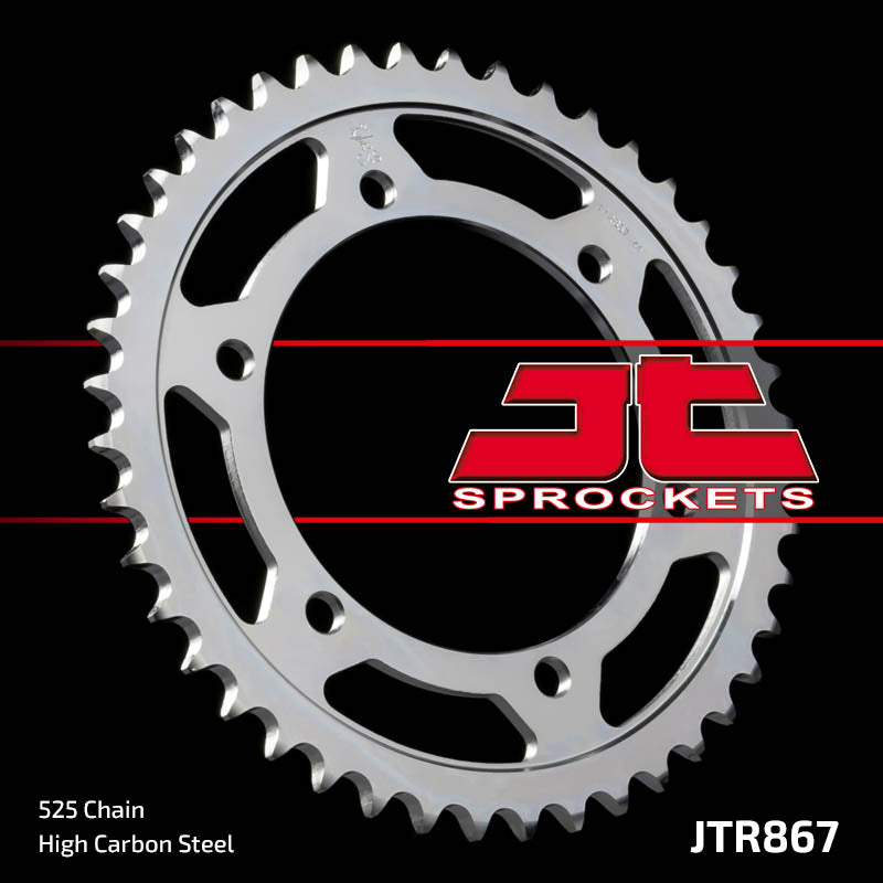 Rear Sprocket 869 43 YAMAHA TDM 850 99-01 (4TX) (86943JT) (Chain. 525), JT Sprockets