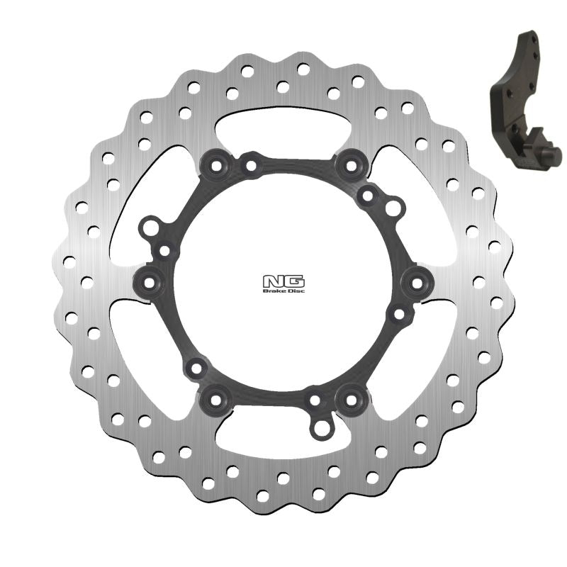 Brake disc (rotor) front BETA RR 125/200/250/300/350/390/430/450/500, XTRAINER 250/300 2T/4T '14-'22 (270X127X3MM) (6X6,25MM) WAVE Floating, NG Brakes