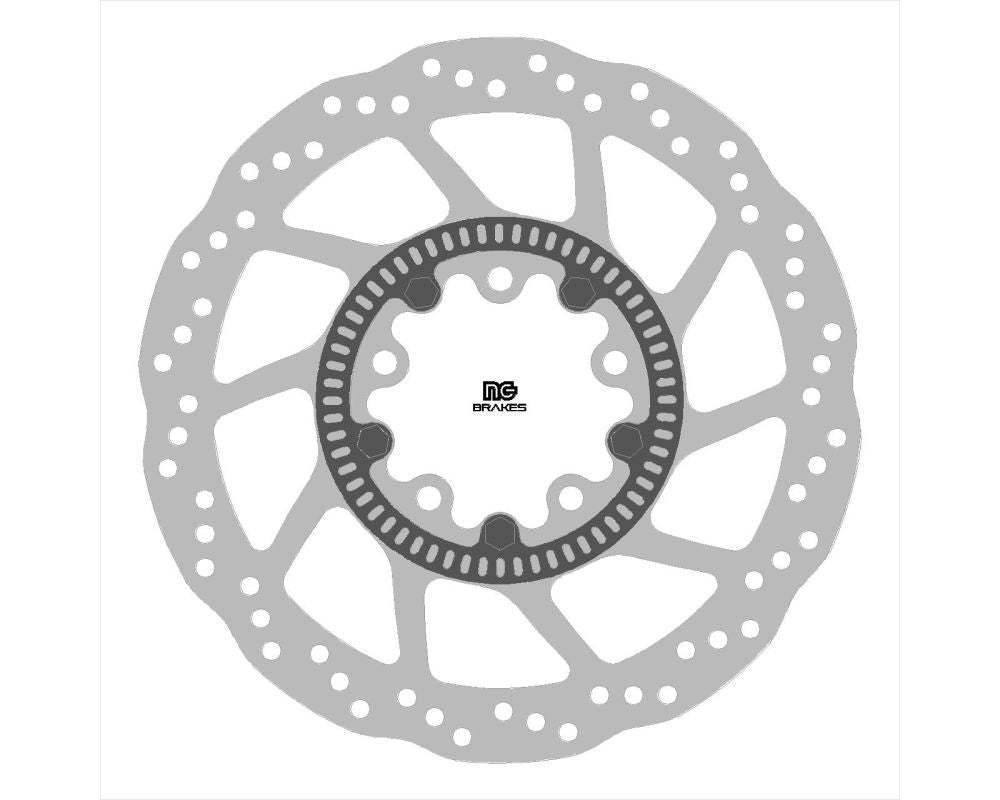 Brake disc (rotor) front KYMCO AGILITY 350 '22, AGILITY 300 '19-'22 (FELGI 16" i 14") (300X80X5MM) (5X10,25MM) WAVE, NG Brakes
