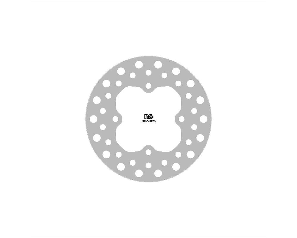 Brake disc (rotor) front POLARIS SPORTSMAN 330 '99-'00, MAGNUM 400 '95-'98, SPORT 94-'00, TRAIL BLAZER/BOSS 250 '91-'99, XPLORER 300 '96-'00, SCRAMBLER 400/500 '95-'97 (175X73,2X4MM) (4X8,25MM), NG Brakes
