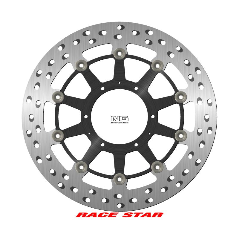 Brake disc (rotor) front RACE STAR PREMIUM HONDA CBR 1000 FIREBLADE '12-'14, CBR 1000RA/RRA '08-'12, CBR 1000RR FIREBLADE '10-'20 (320X94X5MM) (6X6,25MM) (Aluminium center, improved cooling), NG Brakes