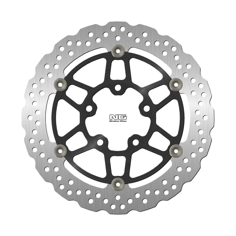 Brake disc (rotor) front SUZUKI GSF 650 BANDIT / GSX 750F '04-'06, SV 650 '03-'15, VL 1500 INTRUDER M '08-'10, VLR 1800 INTRUDER '08-'11 (290X69X4,5MM) (5X10,25MM) WAVE Floating (Aluminium center), NG Brakes