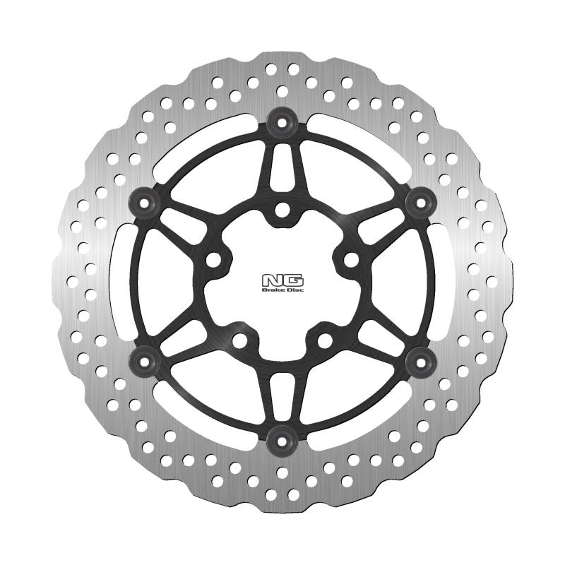 Brake disc (rotor) front SUZUKI GSF 650 BANDIT / GSX 750F '04-'06, SV 650 '03-'15, VL 1500 INTRUDER M '08-'10, VLR 1800 INTRUDER '08-'11 (290X69X4,5MM) (5X10,25MM) WAVE Floating, NG Brakes