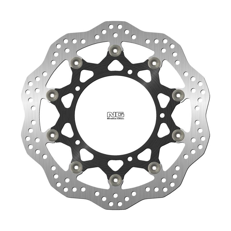 Brake disc (rotor) front YAMAHA FZ8/FZS FAZER '10-'16, XT 1200Z SUPER TENERE '10-'21, YZF R1 '07-'15, YZF R6 '05-'16 (310X132X4,5MM) (5X8,25MM) WAVE Floating (Aluminium center), NG Brakes