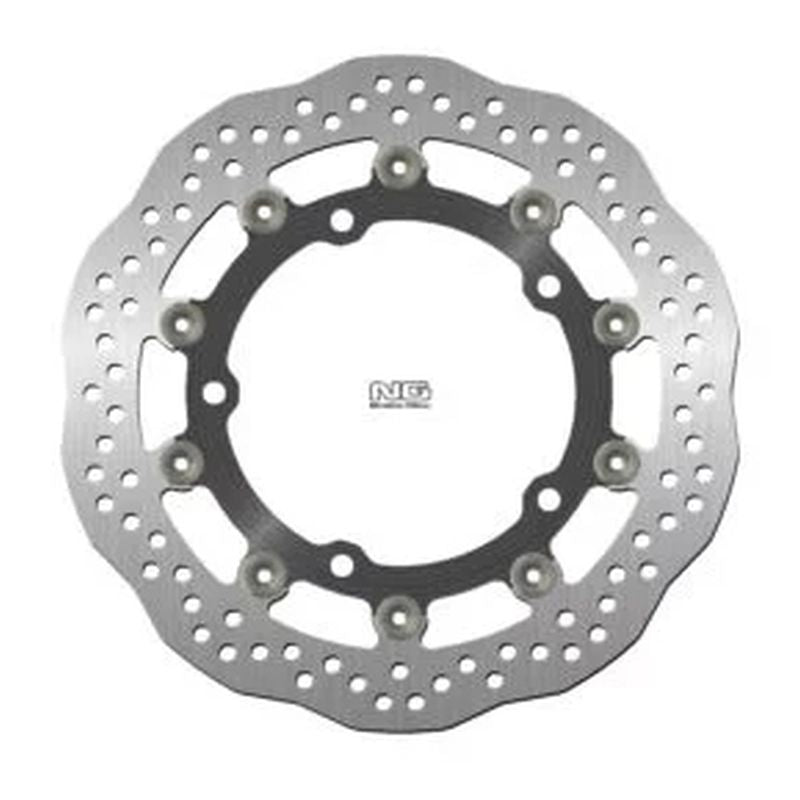 Brake disc (rotor) front KAWASAKI Z 650 17-22, Z 900 16-20 (300X142,2X5,0MM) (5X10,5MM) Floating (Aluminium center) - Replaces NG1623, NG Brakes